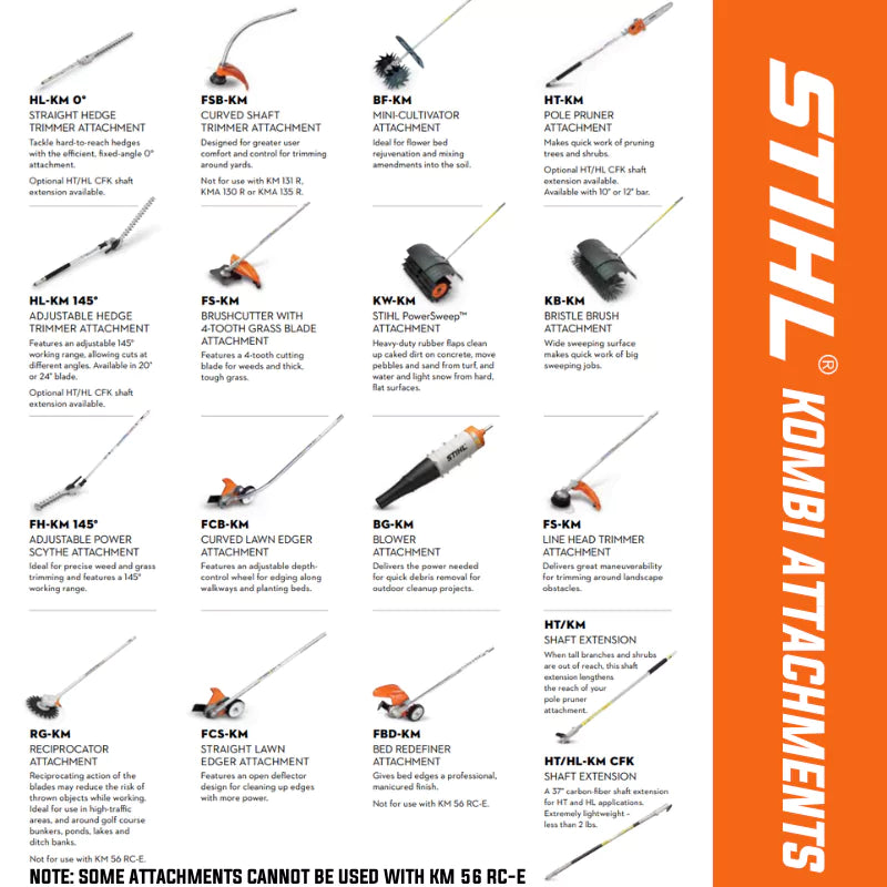 STIHL KMA 130 R Battery-Powered KombiMotor