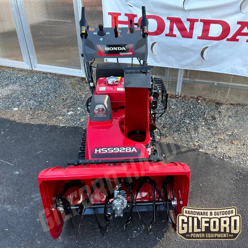 Honda HSS928ATD Snow Blower Electric Start Two-Stage Track Drive | Gilford Hardware