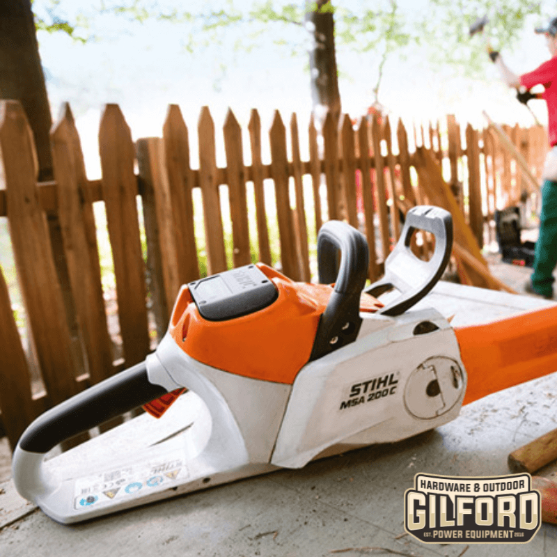 STIHL MSA 200 C-B Battery Chainsaw | Gilford Hardware 