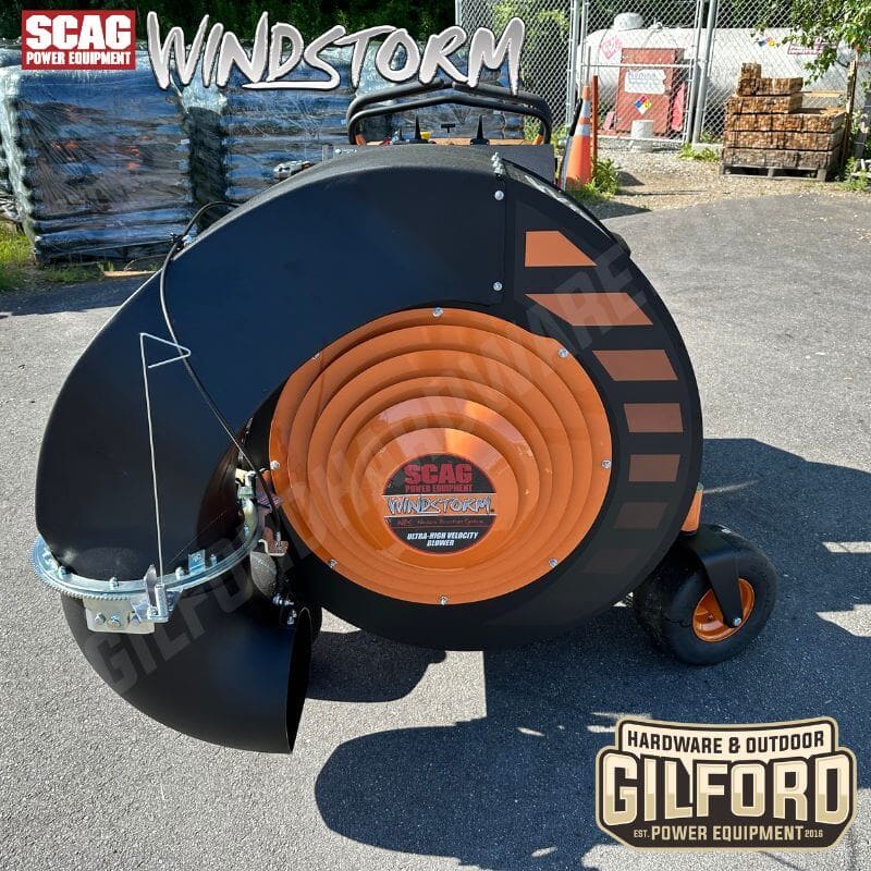 Scag Windstorm Zero-Turn Stand on Blower 37 HP Vanguard BIG BLOCK EFI | Gilford Hardware