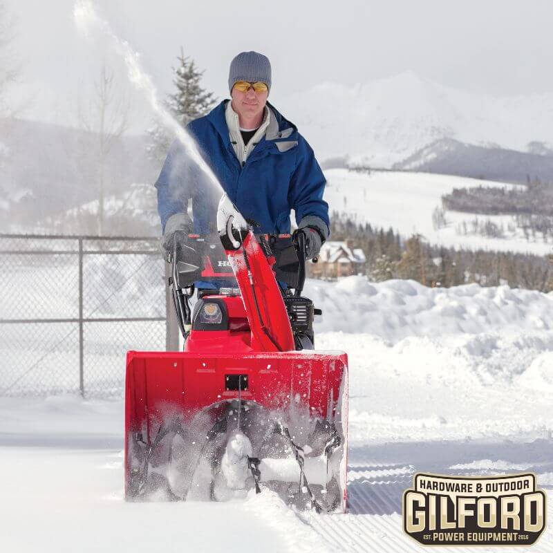 Honda HSS928ATD Snow Blower Electric Start Two-Stage Track Drive | Gilford Hardware