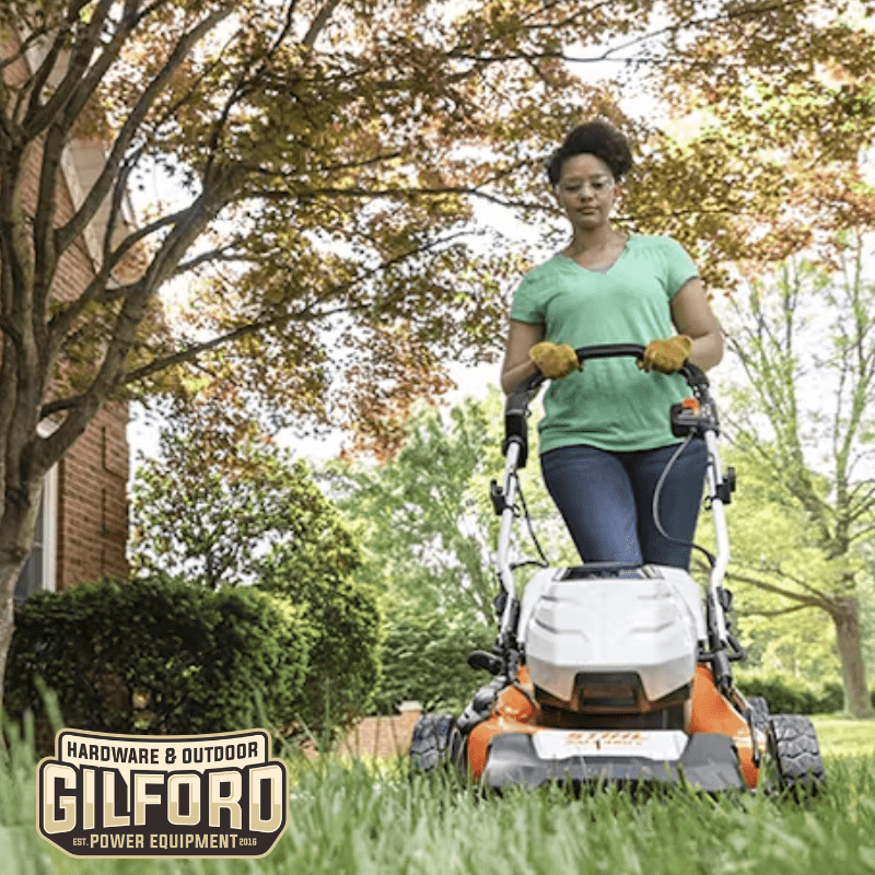 STIHL RMA 460 V Battery Self-Propelled Lawn Mower 19" | Gilford Hardware