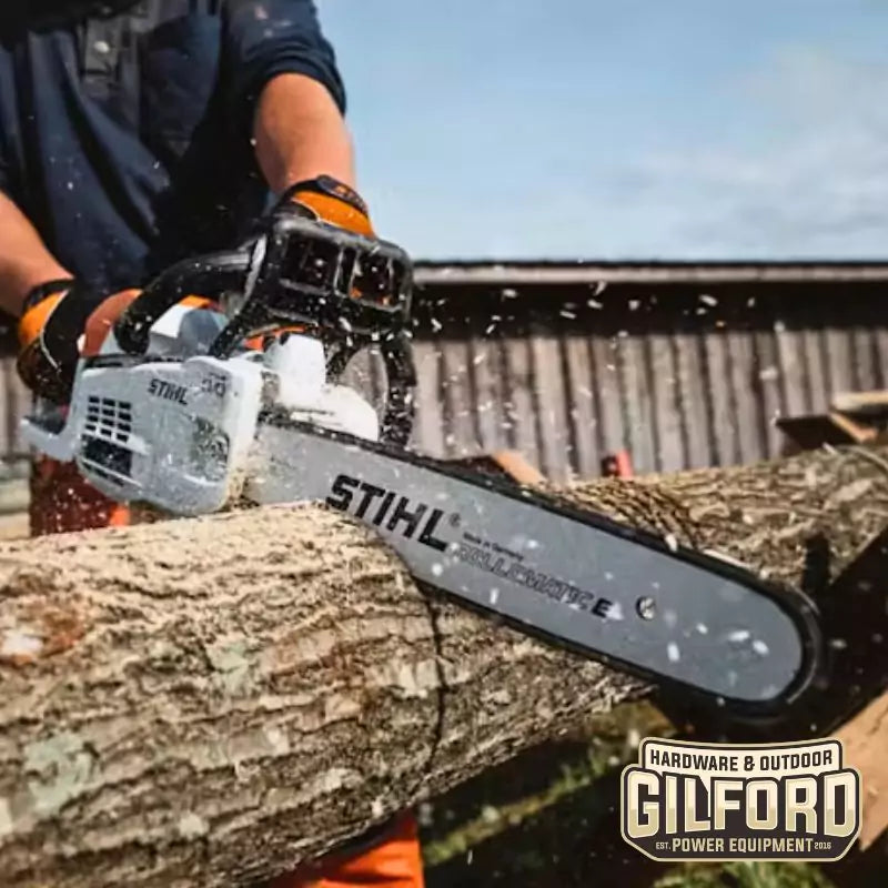 STIHL MS 201 C-EM M-Tronic Easy2Start Lightweight Gas Powered Chainsaw 14" Bar 35.2 cc