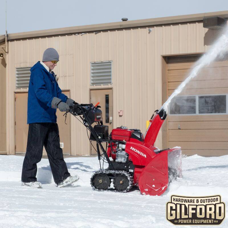 Honda HSS928ATD Snow Blower Electric Start Two-Stage Track Drive | Gilford Hardware