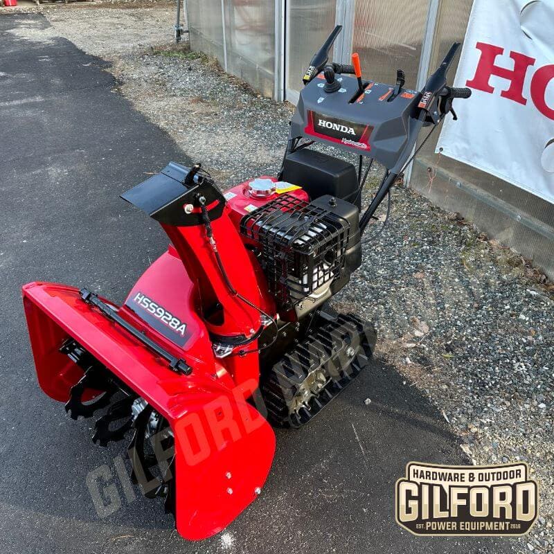 Honda HSS928ATD Snow Blower Electric Start Two-Stage Track Drive | Gilford Hardware