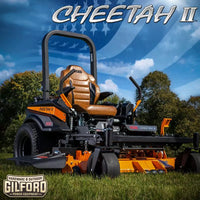 Thumbnail for Scag Cheetah II Zero Turn Riding Lawn Mower With  72-Inch Velocity Plus Cutter Deck And 37 HP Briggs Vanguard Big Block EFI