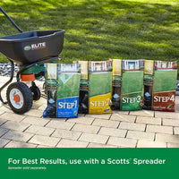 Thumbnail for Scotts Step 3 Lawn Fertilizer Lawn Food with 2% Iron (32-0-4) 15,000 sq. ft.