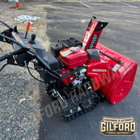 Thumbnail for Honda HSS928ATD Snow Blower Electric Start Two-Stage Track Drive | Gilford Hardware