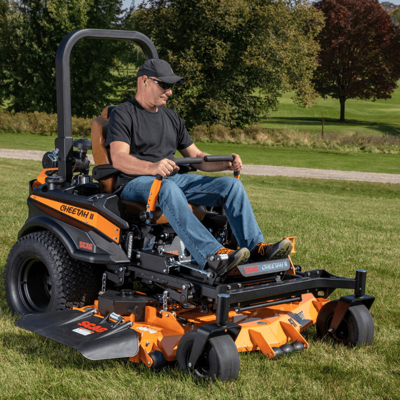 2024 Scag Cheetah II Zero-Turn Riding Lawn Mower, 61" or 72" Velocity Plus Cutter Deck, Special Order