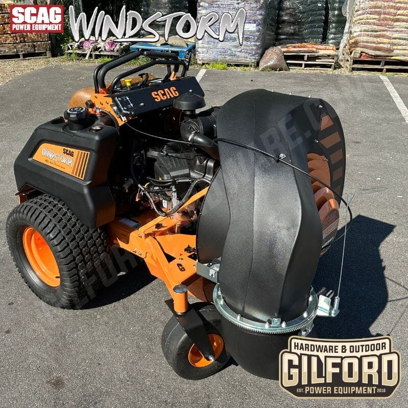 Scag Windstorm Zero-Turn Stand on Blower 37 HP Vanguard BIG BLOCK EFI | Gilford Hardware