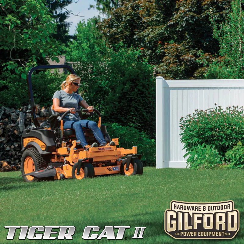 2024 Scag Tiger Cat II Zero Turn Lawn Mower 48", 52", or 61" Velocity Plus Cutter Deck Special Order