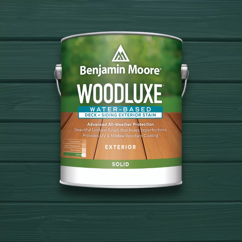 Benjamin Moore Woodluxe Premium Exterior Deck and Siding Stain Solid