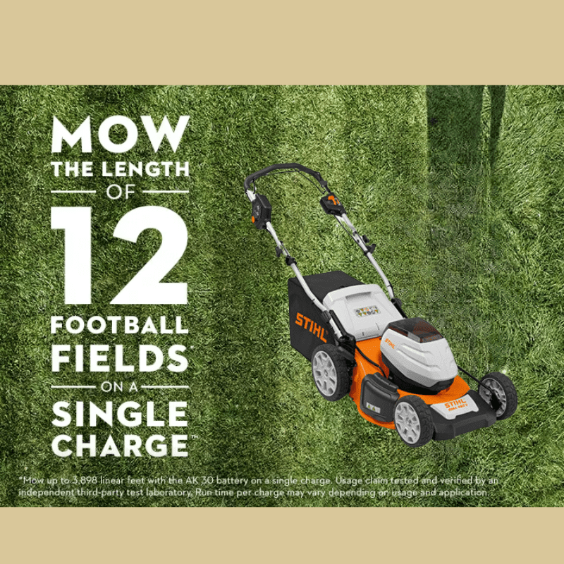 STIHL RMA 460 V Battery Self-Propelled Lawn Mower 19" | Gilford Hardware