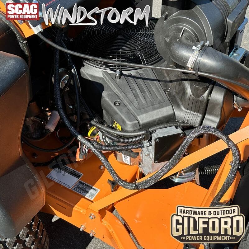 Scag Windstorm Zero-Turn Stand on Blower 37 HP Vanguard BIG BLOCK EFI | Gilford Hardware