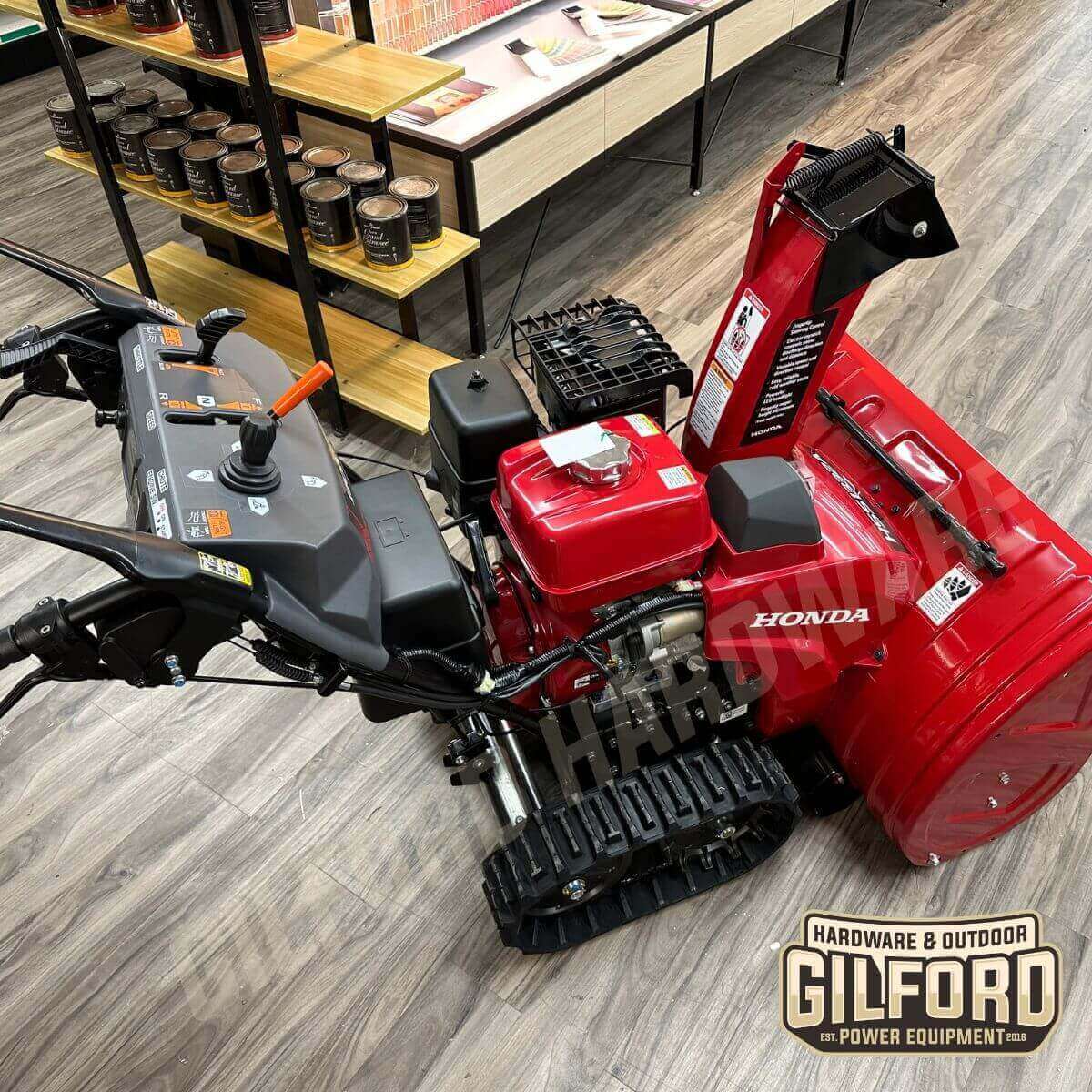 Honda HSS1332ATD Track Drive Snow Blower | Gilford Hardware