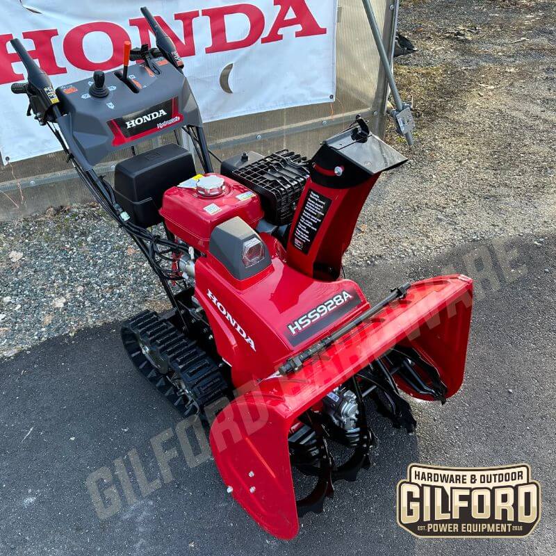 Honda HSS928ATD Snow Blower Electric Start Two-Stage Track Drive | Gilford Hardware