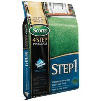 Thumbnail for Scotts Step 1 Lawn Fertilizer Crabgrass Preventer Plus Lawn Food (28-0-7) 15,000 sq. ft.