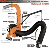 Thumbnail for Scag Skid-Mount Truck Loader 18 HP Vanguard V-Twin Gasoline 3075 CFM TLS20-18BV