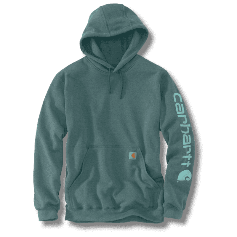 Carhartt Midweight Hooded Logo Sweatshirt | Gilford Hardware 