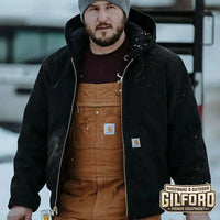 Thumbnail for Carhartt Loose Fit Firm Duck Insulated Flannel-Lined Jacket | Gilford Hardware