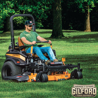 Thumbnail for Scag Cheetah II Zero-Turn Riding Lawn Mower With 61-Inch Velocity Cutter Deck And 38 HP Kohler EFI - Blackout Edition