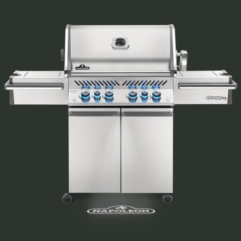 Napoleon PRESTIGE® PRO 500 Stainless Steel 4-Burner - Propane Grill | Gilford Hardware