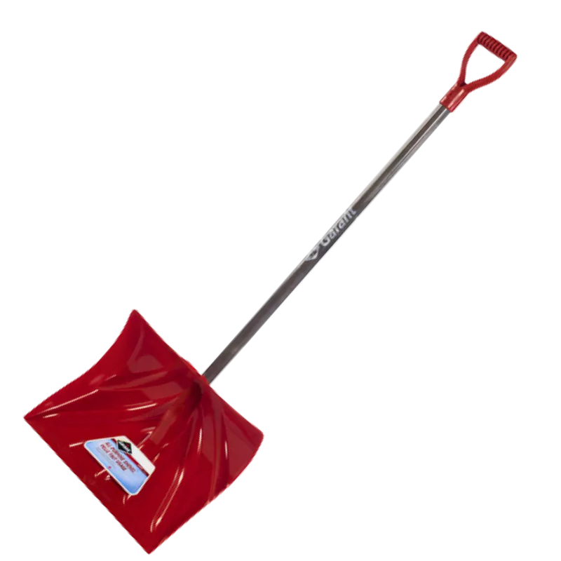 Garant 18-Inch Snow Shovel – Lightweight Poly Blade, Ergonomic Handle for Winter Clearing