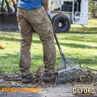 Thumbnail for Fiskars Professional Steel Leaf Rake Aluminum Handle with Softgrip