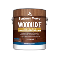 Thumbnail for Benjamin Moore Woodluxe Oil-Based Waterproofing Exterior Translucent Stain and Sealer Teak (ES-30) Gallon