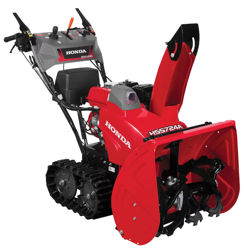 Honda HSS724ATD Snow Blower with Hydrostatic 24-Inch Track Drive and Electric Start 7 HP