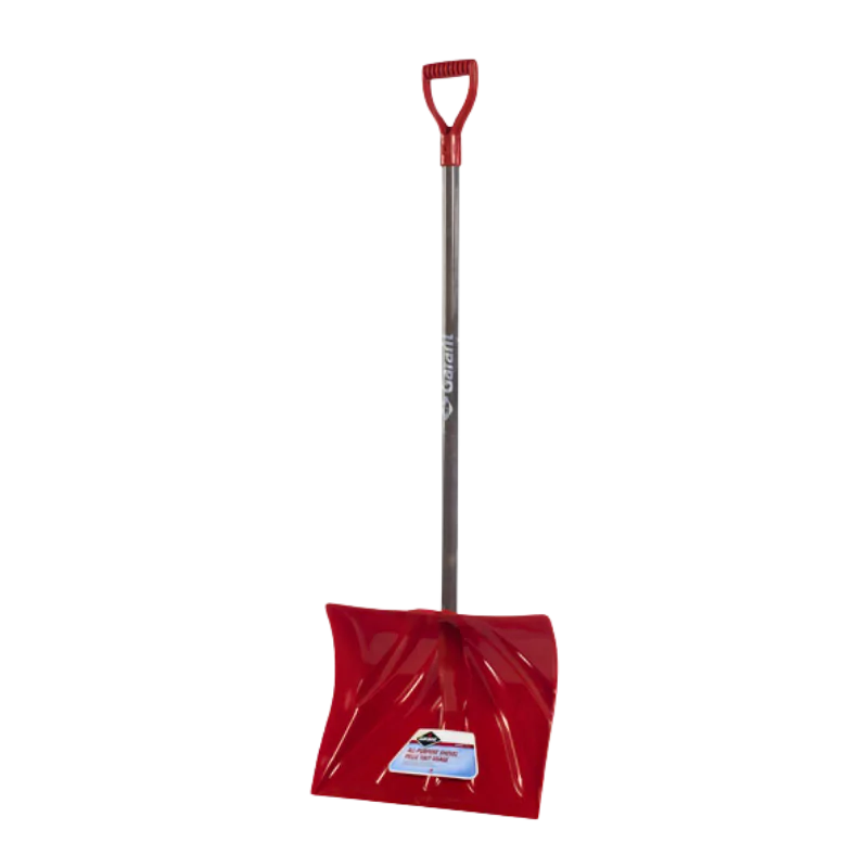 Garant 18-Inch Snow Shovel – Lightweight Poly Blade, Ergonomic Handle for Winter Clearing