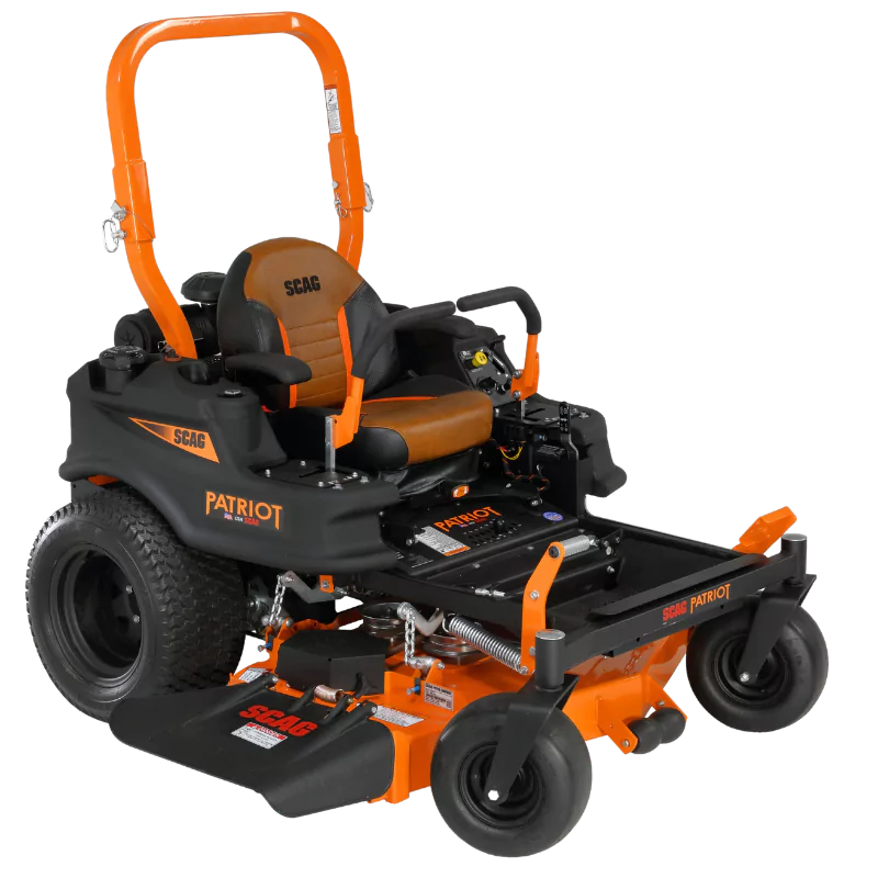 2024 Scag Patriot Zero-Turn Riding Lawn Mower, 52" or 61" Hero Cutter Deck, Special Order