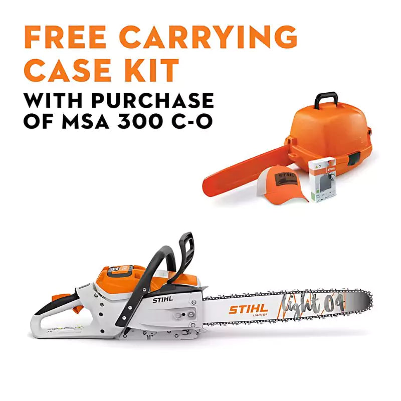 STIHL MSA 300 C-O Cordless Battery Powered Chainsaw 18" Light 04 Guide bar