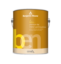 Thumbnail for Benjamin Moore ben Interior Paint Flat | Gilford Hardware 