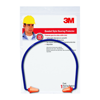 Thumbnail for 3M Blue/Orange Hearing Protector Ear Plugs 28 dB | Gilford Hardware