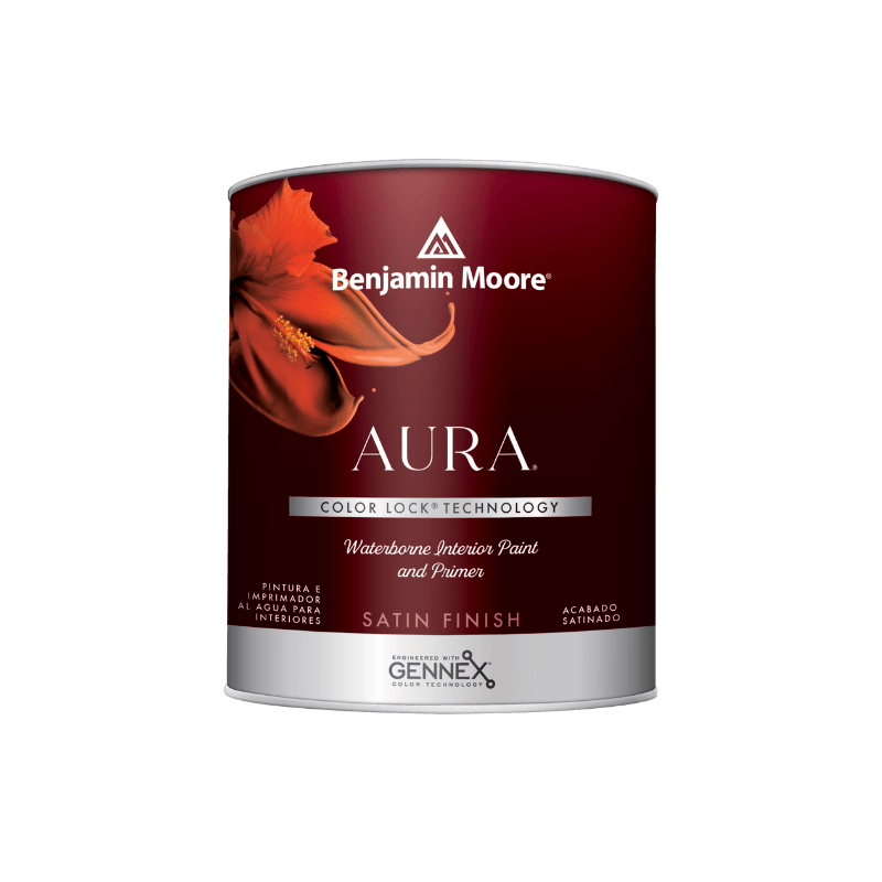 Benjamin Moore Aura Interior Paint Satin | Gilford Hardware 