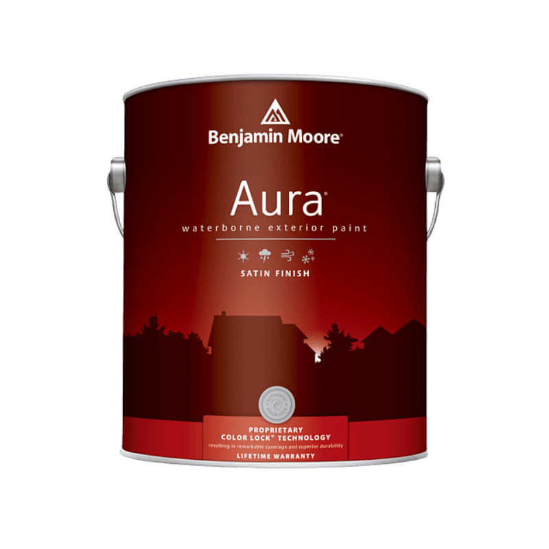 Benjamin Moore Aura Satin Exterior Paint  | Benjamin Moore Paint Store