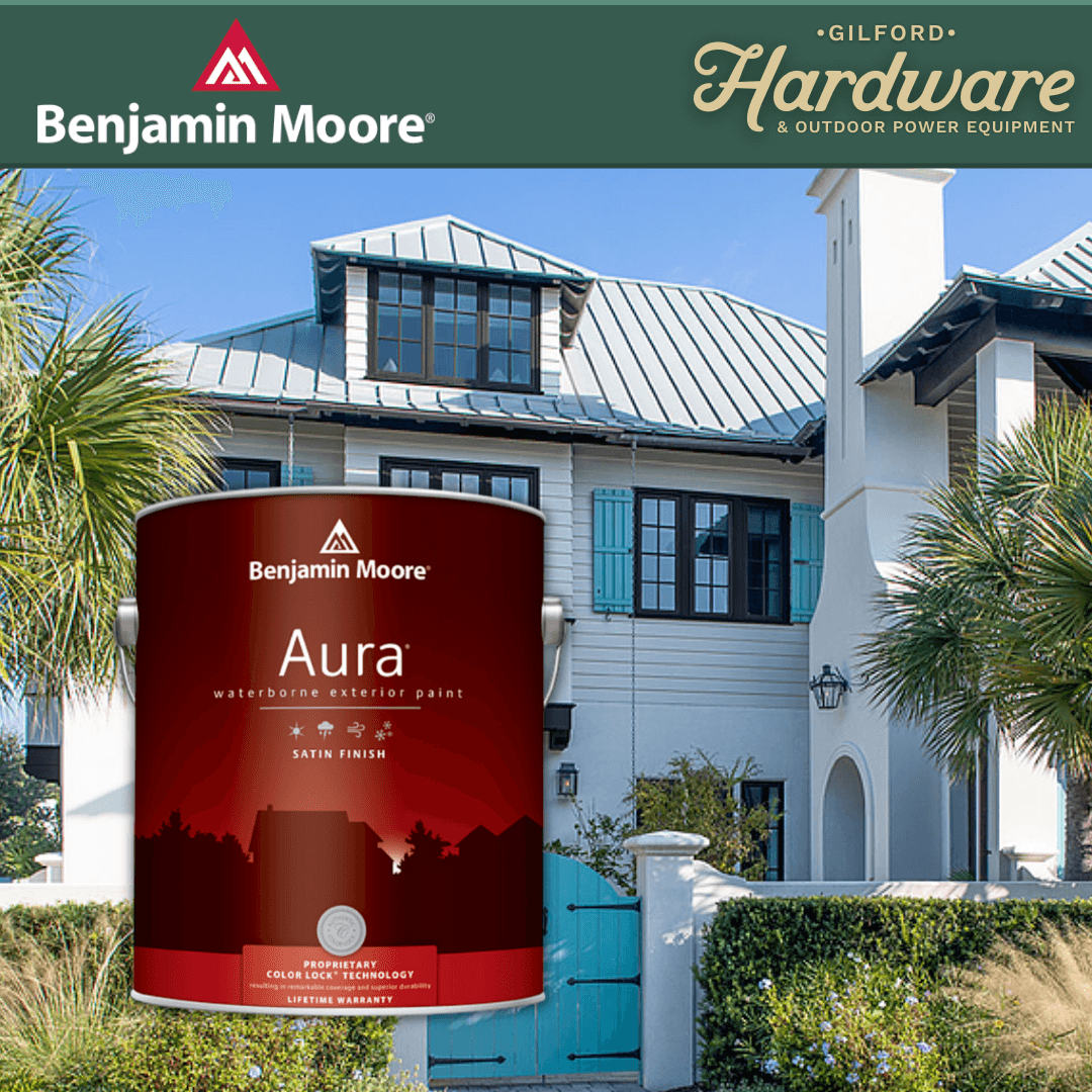 Benjamin Moore Aura Satin Exterior Paint  | Benjamin Moore Paint Store