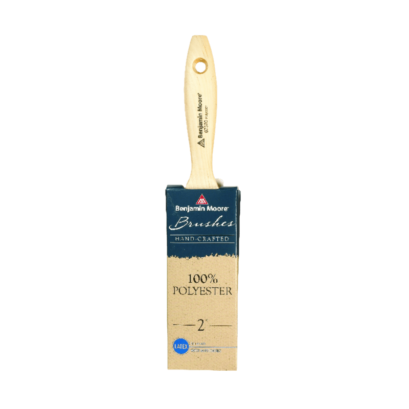 Benjamin Moore Flat Polyester Paint Brush 2 in. | Gilford Hardware 