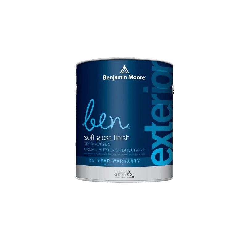 Benjamin Moore ben Exterior Paint Soft Gloss | Gilford Hardware 