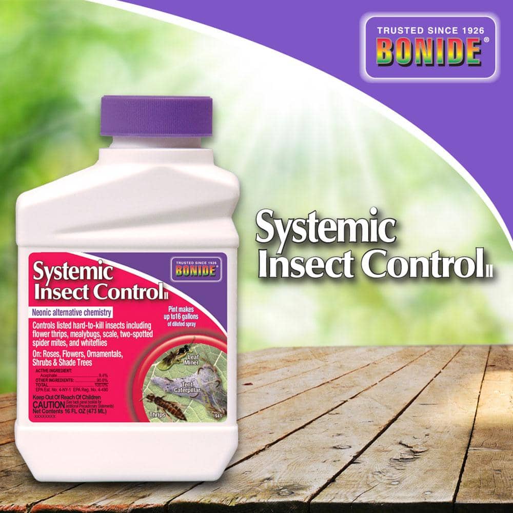 Bonide Systemic Liquid Concentrate Insect Killer 1 pt. | Gilford Hardware