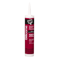 Thumbnail for DAP Silicone Sealant Kitchen & Bath White 8 oz. | Gilford Hardware