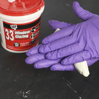 Thumbnail for DAP '33' Glazing Compound White Quart | Gilford Hardware