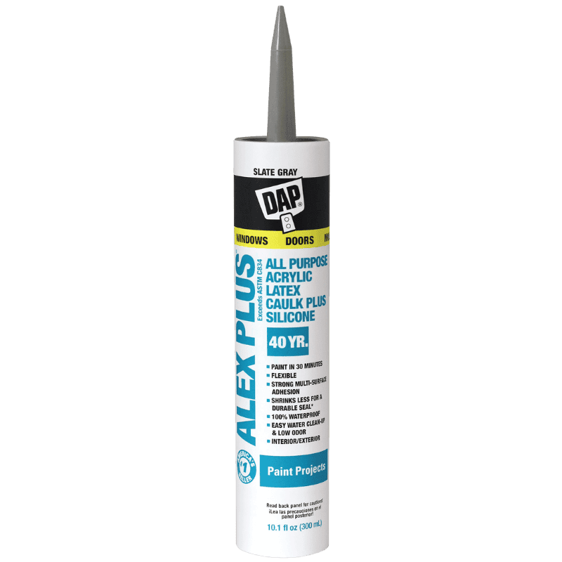 DAP Alex Plus Acrylic Latex All Purpose Caulk 10.1 oz | Gilford Hardware 