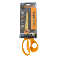 Thumbnail for Fiskars Serrated Straight Shear Stainless Steel 9 in. | Gilford Hardware 