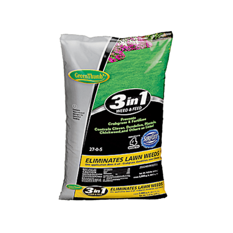 Green Thumb  3-in-1 Lawn Fertilizer 5,000 sq ft. | Gilford Hardware