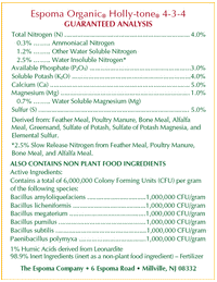 Thumbnail for Espoma Holly-tone Organic Plant Food 18 lb. | Gilford Hardware 