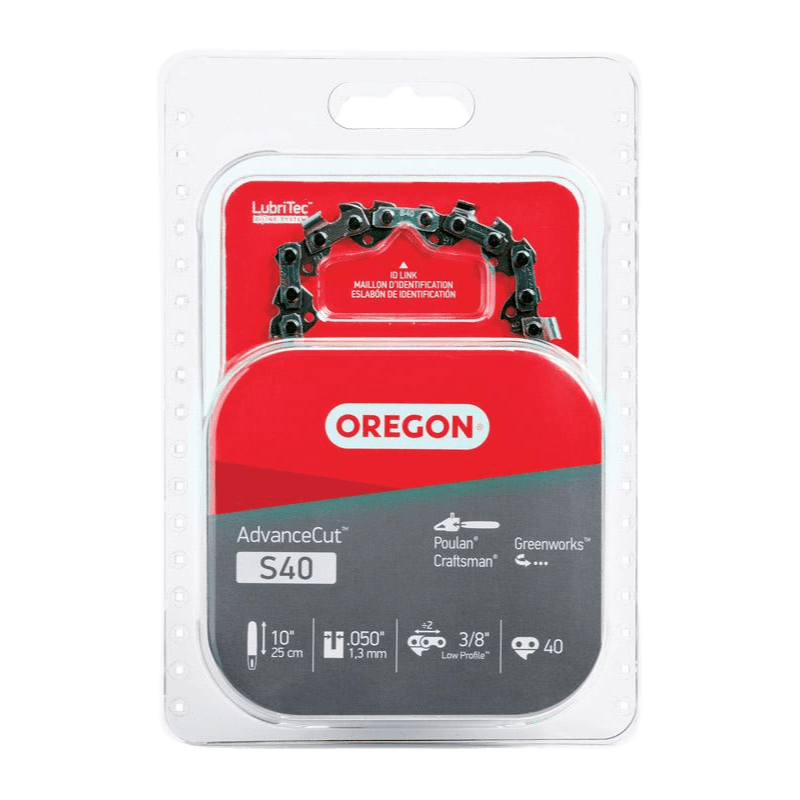 Oregon Chainsaw Chain 3/8" .050" 40 links 10 in. | Gilford Hardware