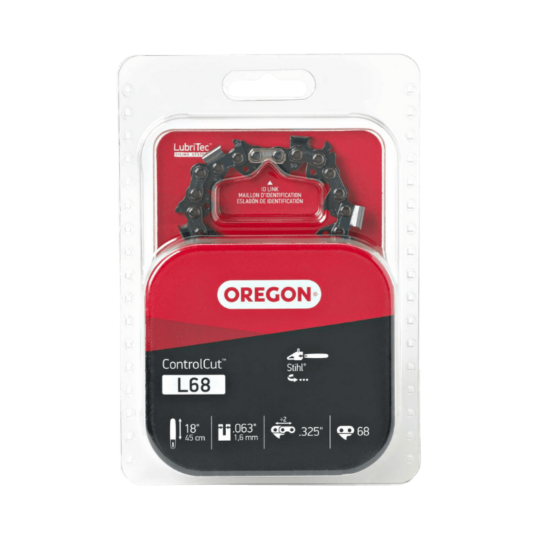 Oregon Chainsaw Chain .325 0.63 68 Link 18" | Gilford Hardware