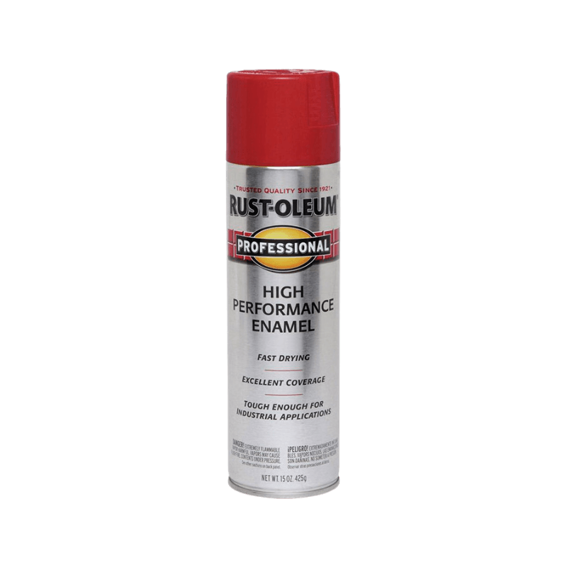 Rust-Oleum Professional Gloss Safety Red Spray Paint 15 oz. | Gilford Hardware 